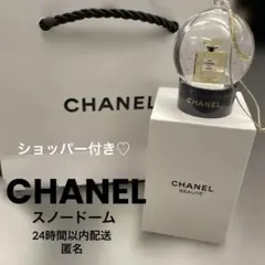 シャネル　2025ホリデー　N°5 ミニチュア スノードーム