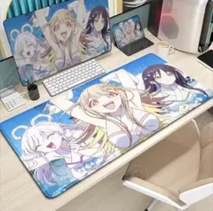 ホロライブ 白上フブキ デスクマット マウスパッド ラバーマット