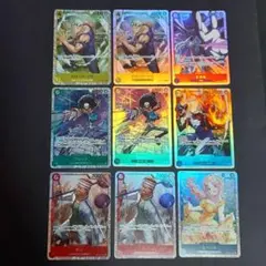 ワンピースカード ,神の島の冒険 ゾロ SR エネル SR 他 SR まとめ売り