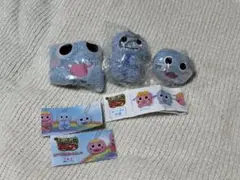 ざわざわ森のがんこちゃんぬいぐるみボールチェーン 巾着 がんぺーちゃん セット