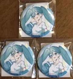 3個セット Dr.ガウス×初音ミク コレクション缶バッジ