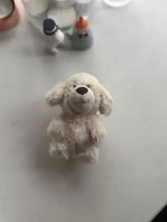 犬のぬいぐるみ クリーム色