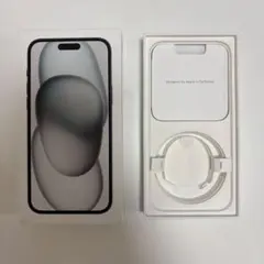 Apple iPhone 15 Pro ホワイト　空箱