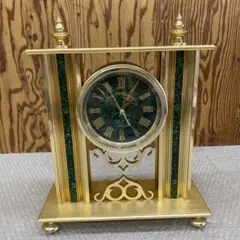 SEIKO TRANSISTOR 置時計 ゴールド/グリーン