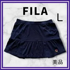 【未使用品タグ付き】FILA ネイビー テニススコート　L テニス】スコート / レディース （ネイビー） -FILA（フィラ）公式通販