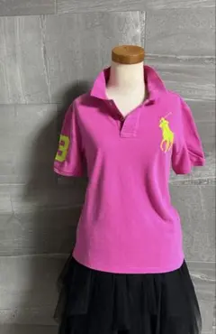 Polo by Ralph Lauren 半袖ポロシャツ M ピンク