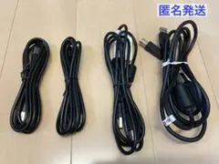 USB 2.0 Type-B↔︎USB 充電ケーブル 4本セット【新品3本】