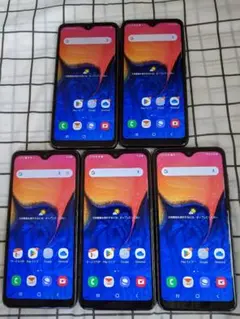 GalaxyA20 SCV46 android11 Simフリー5台
