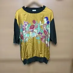 DRIES VAN NOTEN 花柄 ニット Tシャツ - メルカリ