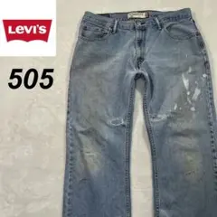 Levi's リーバイス　505 デニムパンツ　ストレート　太め　34×30