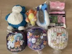 ポケモン　ぬいぐるみ　クッション　8点セット