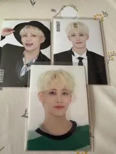 seventeen ジョンハン　トレーディングカード 3枚セット