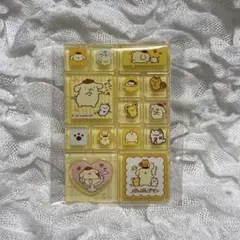 サンリオキャラクターズ トレーディングミニタイルシール ポムポムプリン