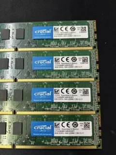 Crucial 8GB PC3L-12800 デスク用メモリー 4枚 計32GB