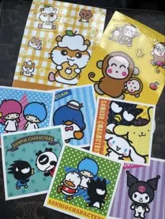 セリア　サンリオシールセット