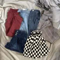 女の子ボトムスセット 6点