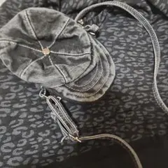 新品古着系デニム ショルダーバッグ