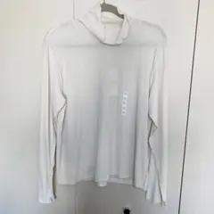 GU ソフトリブタートルネックT