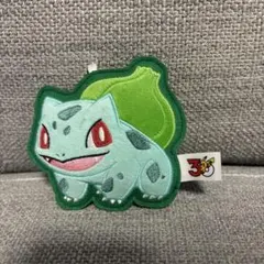 ポケットモンスター ポケモン 30周年 ワッペンチャーム フシギダネ