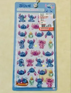スティッチ　ボンボンドロップシール　ボンドロ　サンスター　ディズニー