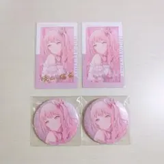 プロセカ サンリオ コラボ 桃井 愛莉 マイメロディ グリッター缶バッジ