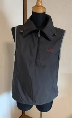 ランバンスポール ハーフジップ ベスト 薄手 40