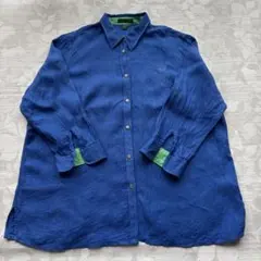 【美品】ローレン ラルフローレン リネン100% チュニック 2X