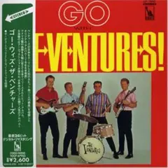 The Ventures ザ・ベンチャーズ ア・ゴー・ゴー LPレコード 赤盤