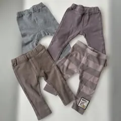 美品⭐︎devirock2着80cm 長ズボン 4色セット