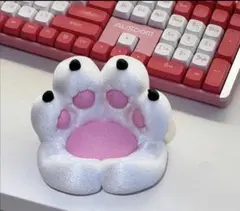 猫の足跡デザイン スマホスタンド