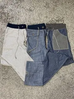 Lee パンツ　デニム　3本セット　 スウェット　ストライプ　ジャージ