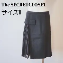The SECRETCLOSET プリーツ切替 タイトスカート 1 B0381のサムネイル