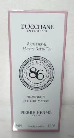 ロクシタン×ピエールエルメ ラズベリー&抹茶グリーンティー 香水 90ml