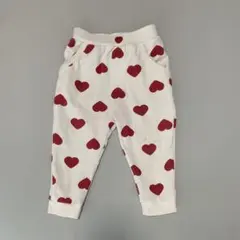 バースデイ　ハート柄パンツ
