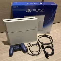 ホワイト PS4 本体 500GB コントローラー付き