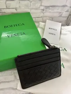 【美品】ボッテガヴェネタ フラグメント イントレチャート ブラック