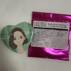 ONE PIECE HEROINES ハート缶バッジ ミウチャ