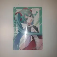 プロセカ 初音ミク スシローコラボ クリアカード