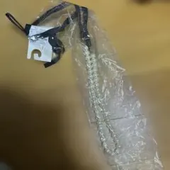 earth music&ecology リボン パール ネックレス