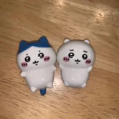 ちいかわ　ハチワレ　あおむけ箸置き 2個セット　陶器　未使用　箱無し