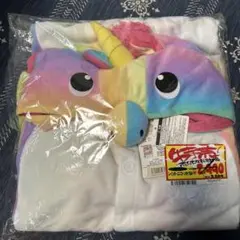 ユニコーン　フード付き　着ぐるみ　ハロウィン　パジャマ　パーティー　レインボー
