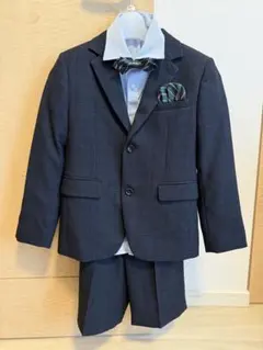 ☆靴下付き☆クリーニング済み！BEAMS キッズフォーマルスーツセット 130