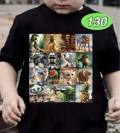 イタリアンブレインロット Tシャツ　トゥントゥントゥンサフール　128-140