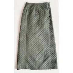 LA PEAU DE GEM ラポドゥジェム キルティング スカート