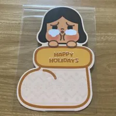 POPMART クリスマスカード CRYBABY