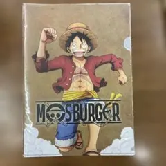 MOS BURGER × ONE PIECE A4クリアファイル