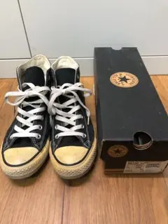 CONVERSE コンバース 黒 ハイカットスニーカー サイズ６ 23cm