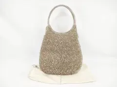 【極美品】アンテプリマ ワイヤーバッグ ハンドバッグ シャンパンゴールド