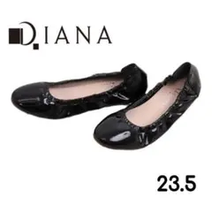 新品☆ Artemis DIANA フラットシューズ 超軽量 シャーリング 黒