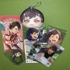 あんさんぶるスターズ　南雲　鉄虎　流星隊　流星ブラック　缶バッジ　チェキ　セット